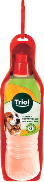 Изображение товара Поилка дорожная для животных Triol SH3675 / 30221023 (красный)