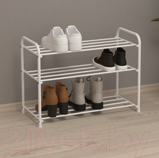 Изображение товара Полка для обуви ЗМИ Альфа 23 / ПДОА 23 (белый)