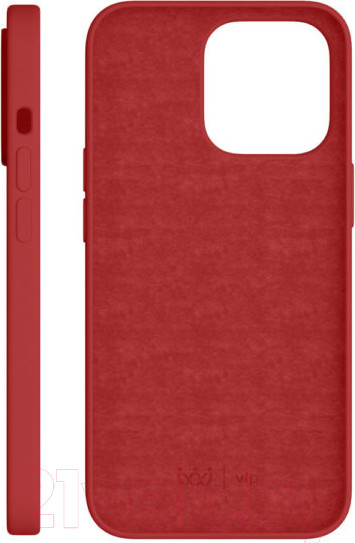 Изображение товара Чехол-накладка VLP Silicone Case для iPhone 13 Pro / vlp-SC21-P61RD (красный)