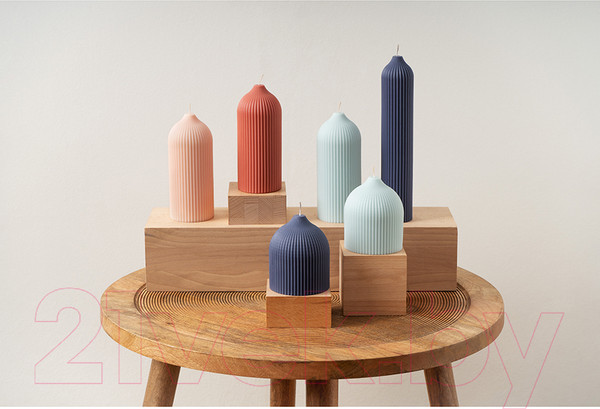 Изображение товара Свеча Tkano Edge / TK22-CND0007 (терракотовый)