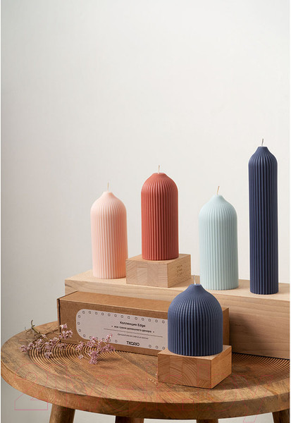 Изображение товара Свеча Tkano Edge / TK22-CND0007 (терракотовый)