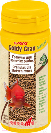 Изображение товара Корм для рыб Sera Goldy Gran Nature 863 (50мл)