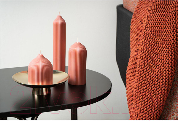 Изображение товара Свеча Tkano Edge / TK22-CND0008 (терракотовый)