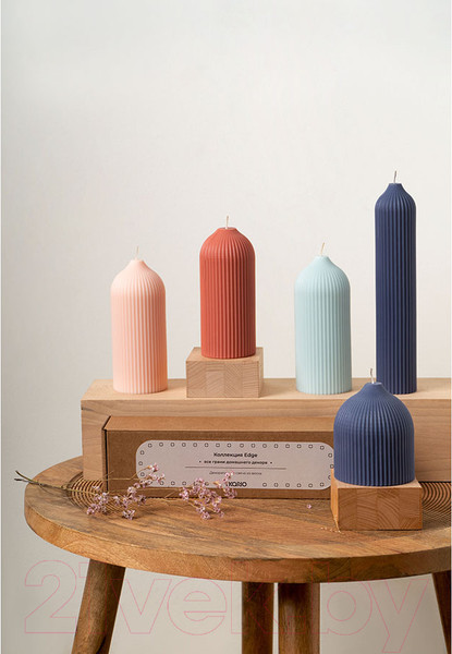 Изображение товара Свеча Tkano Edge / TK22-CND0008 (терракотовый)