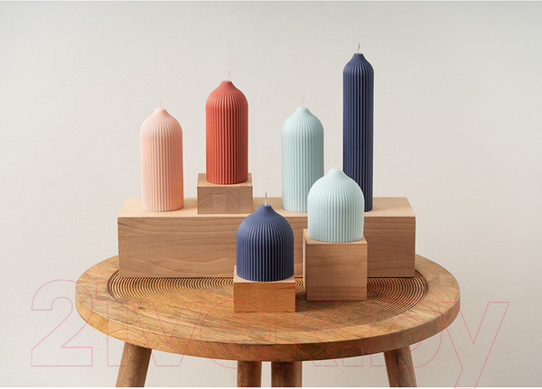 Изображение товара Свеча Tkano Edge / TK22-CND0008 (терракотовый)