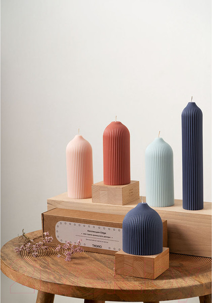 Изображение товара Свеча Tkano Edge / TK22-CND0008 (терракотовый)