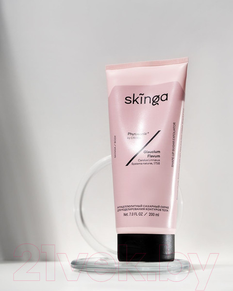 Изображение товара Скраб антицеллюлитный Skinga Сахарный для моделирования контуров тела (200мл)