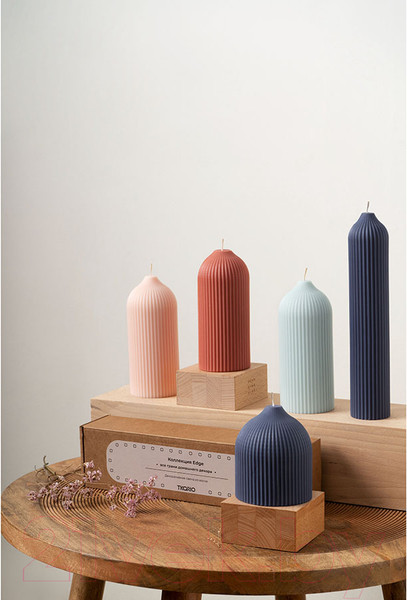 Изображение товара Свеча Tkano Edge / TK22-CND0009 (терракотовый)