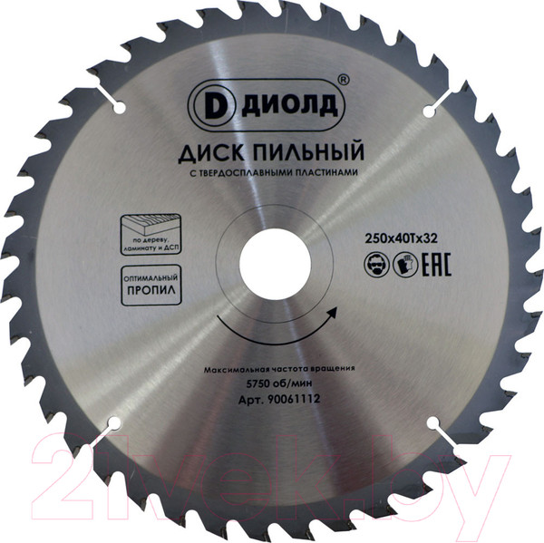 Изображение товара Пильный диск Диолд 90061112