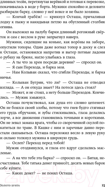 Изображение товара Книга Альпина Золото бунта (Иванов А.В.)