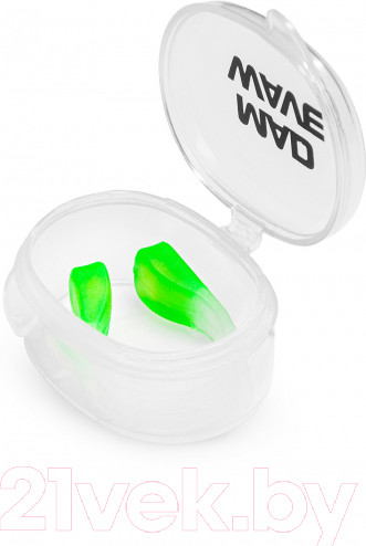 Изображение товара Зажим для носа Mad Wave Float (зеленый)