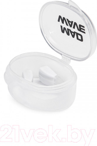 Изображение товара Зажим для носа Mad Wave Float (белый)