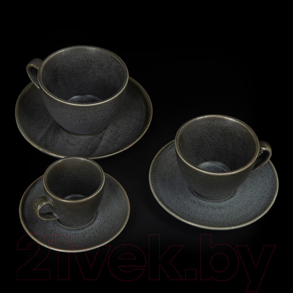 Изображение товара Чашка с блюдцем Corone Urbano 4626/4627cem / фк1559