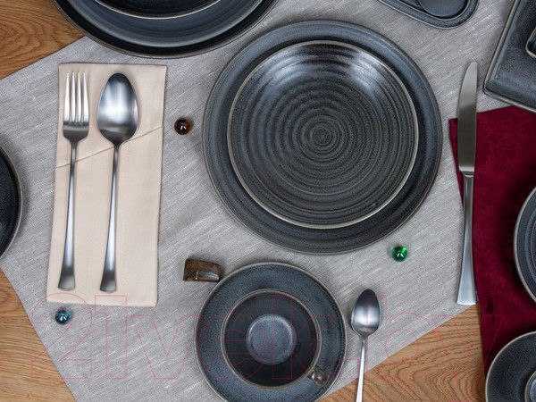 Изображение товара Чашка с блюдцем Corone Urbano 4626/4627cem / фк1559