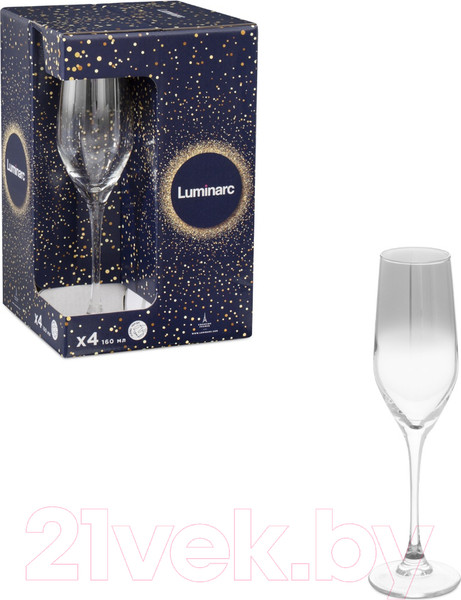 Изображение товара Набор бокалов Luminarc Серебряная дымка O0092 (4шт)