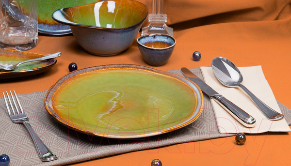 Изображение товара Тарелка столовая обеденная Corone Verde HL496950 / фк0706