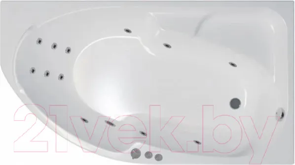 Изображение товара Ванна акриловая Triton София 170x95 Комфорт R (с гидромассажем)