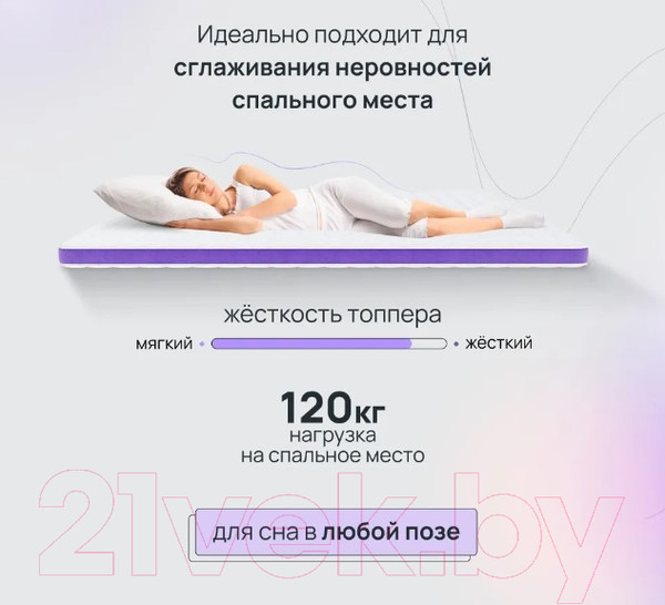 Изображение товара Наматрасник ортопедический Darwin Base 180x200