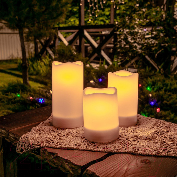 Изображение товара Набор электронных свечей Uniel Candle Set3 UL-00009381 / USL-S-816/PT150