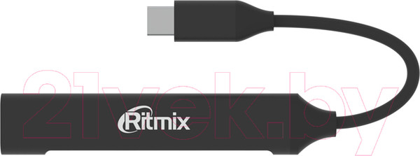Изображение товара USB-хаб Ritmix CR-4401 (Metal)