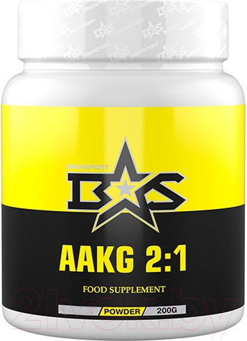 Изображение товара Аминокислота AAKG Binasport 2:1 (порошок, 200г, лимон)