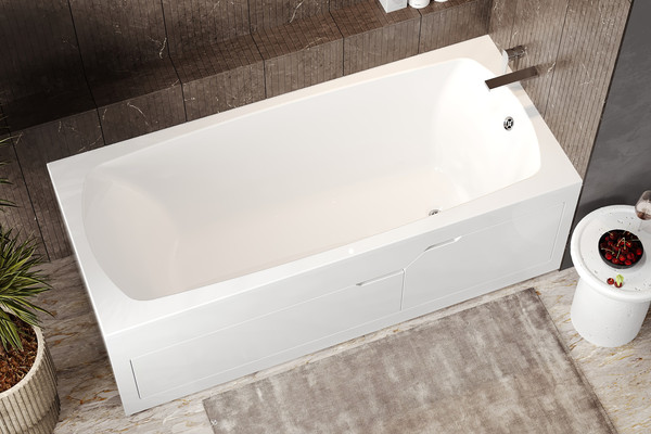 Изображение товара Ванна из искусственного мрамора Belux Виктория ВВИ-1700 (белый)