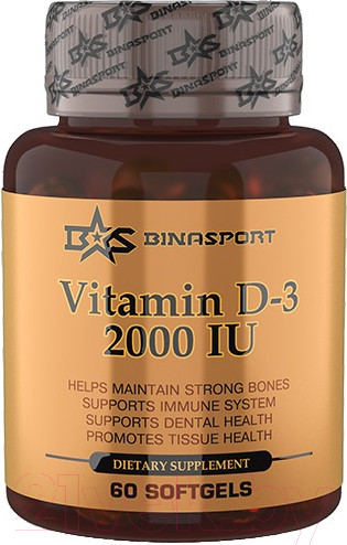 Изображение товара Витамин Binasport Д3 2000 IU N 60