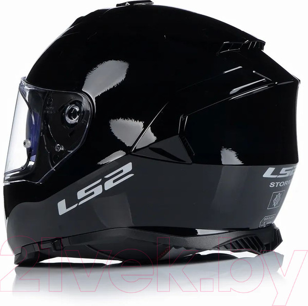 Изображение товара Мотошлем LS2 FF800 Storm Solid (L, черный)