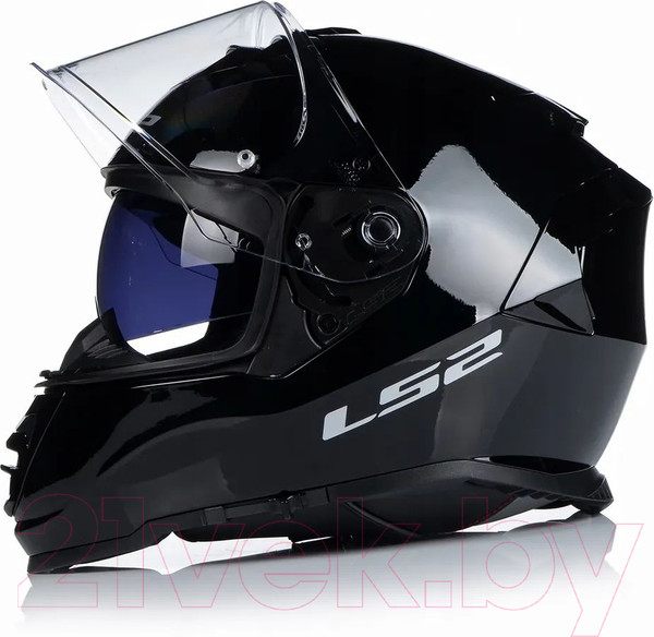 Изображение товара Мотошлем LS2 FF800 Storm Solid (L, черный)