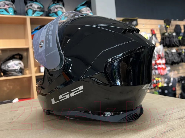 Изображение товара Мотошлем LS2 FF800 Storm Solid (L, черный)