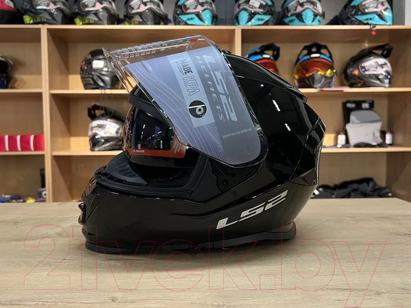 Изображение товара Мотошлем LS2 FF800 Storm Solid (L, черный)