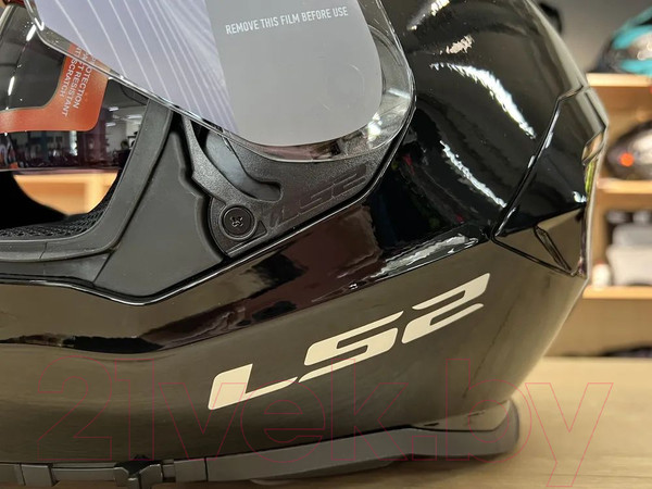 Изображение товара Мотошлем LS2 FF800 Storm Solid (L, черный)