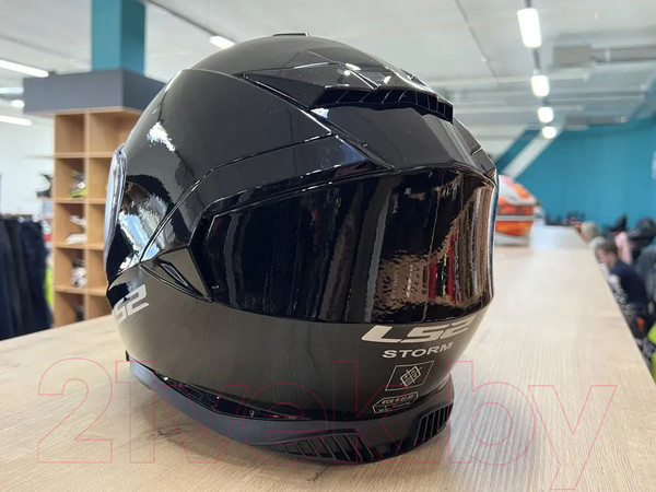 Изображение товара Мотошлем LS2 FF800 Storm Solid (L, черный)