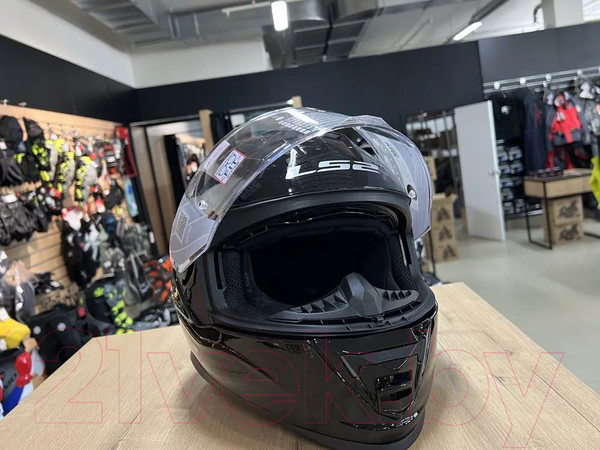 Изображение товара Мотошлем LS2 FF800 Storm Solid (L, черный)