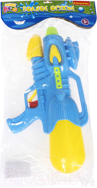 Изображение товара Бластер игрушечный Bondibon Водный. Наше лето / ВВ2849-Б