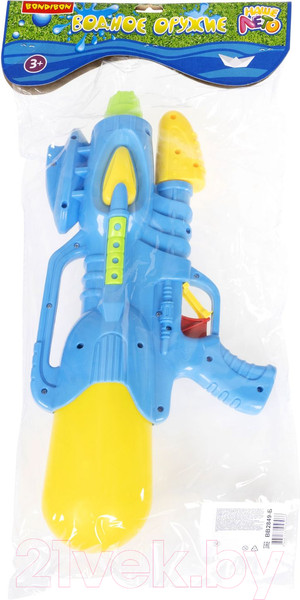 Изображение товара Бластер игрушечный Bondibon Водный. Наше лето / ВВ2849-Б