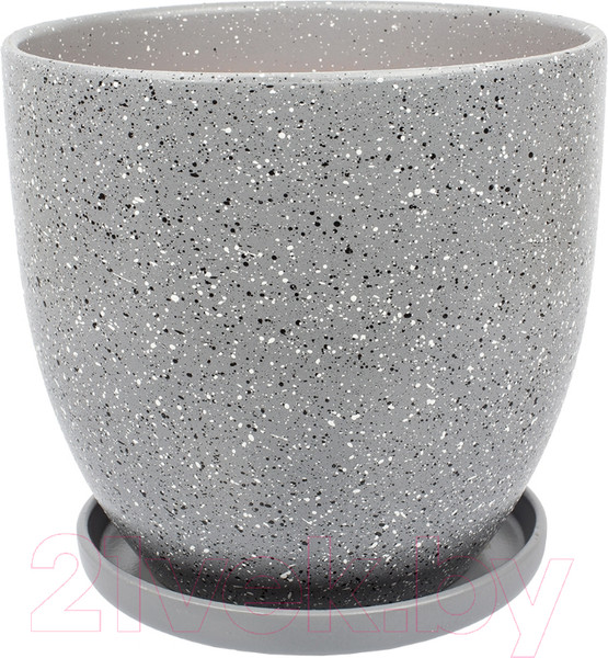Изображение товара Вазон Вещицы Терраццо BH-91-3 (серый)