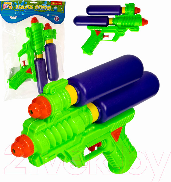Изображение товара Бластер игрушечный Bondibon Водный. Наше лето / ВВ5483-Б