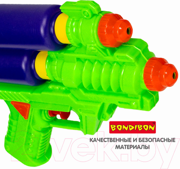 Изображение товара Бластер игрушечный Bondibon Водный. Наше лето / ВВ5483-Б