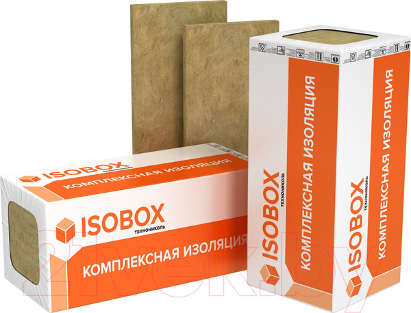 Изображение товара Минеральная вата Isobox Экстралайт 50% компрессия 800x600x50мм (упаковка 15шт)