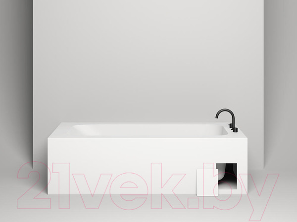 Изображение товара Ванна из искусственного мрамора Salini Orlando Vasta Kit 190x100 / 102114G