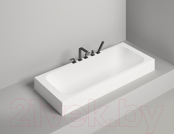 Изображение товара Ванна из искусственного мрамора Salini Orlando Kit 180x80 / 102112G