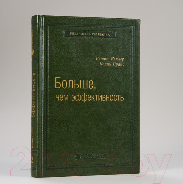 Изображение товара Книга Альпина Больше, чем эффективность. Библиотека Сбербанка (Келлер С.)