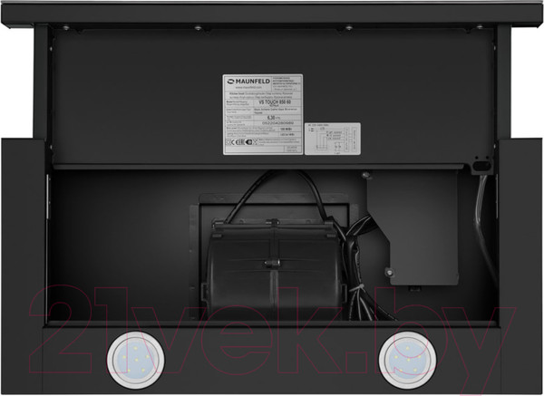 Изображение товара Вытяжка телескопическая Maunfeld VS Touch 60 (черный)