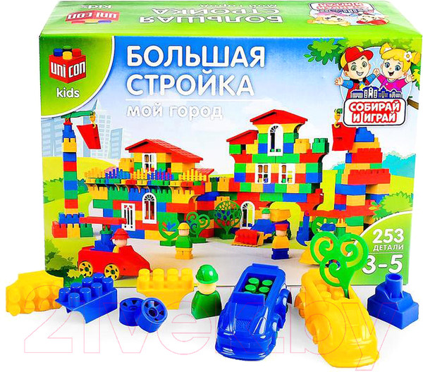 Изображение товара Конструктор Соломон Мой город Большая стройка / 3142420