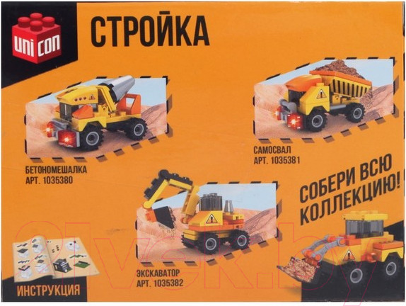 Изображение товара Конструктор Unicon Погрузчик / 1035383 (27эл)