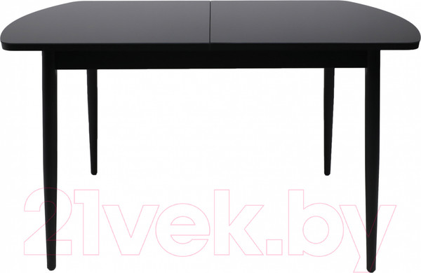 Изображение товара Обеденный стол Listvig Винер GR 120-152x70 (черный)