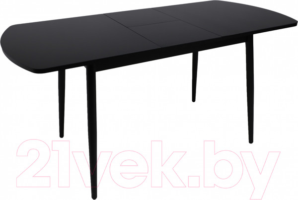 Изображение товара Обеденный стол Listvig Винер GR 120-152x70 (черный)