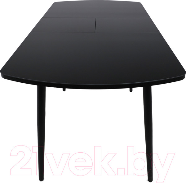 Изображение товара Обеденный стол Listvig Винер GR 120-152x70 (черный)