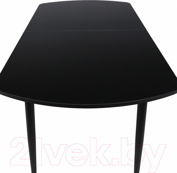Изображение товара Обеденный стол Listvig Винер GR 120-152x70 (черный)